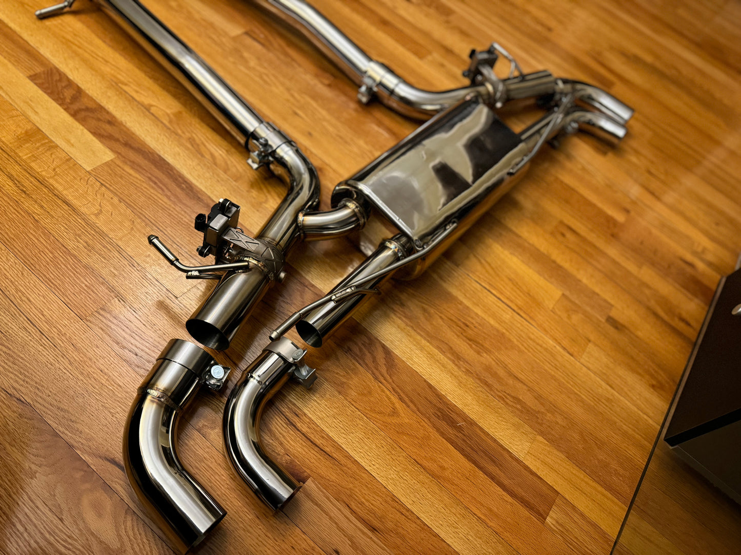 Lexus LC500 Full Stainless Steel Catback Exhaust System Electronic Valved Control 5.0l V8