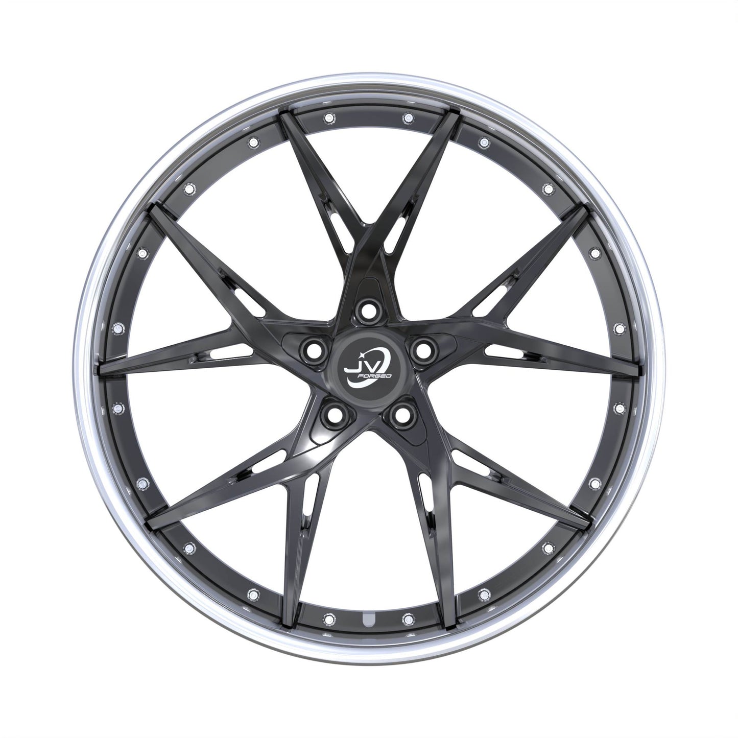 JVForged 21/22” JV-3 2-Piece Reverse Lip Wheel